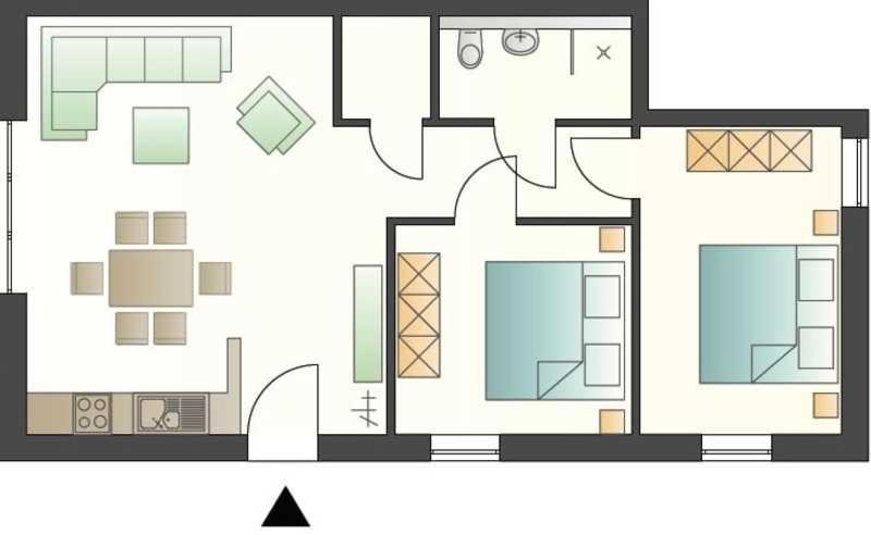 Villa Marin Wohnung 07 奥斯特西巴德钦诺维茨 外观 照片